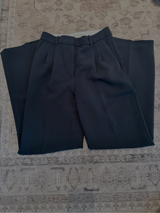 Aritzia Pants - Aritzia Black High-Rise Pleated Trousers
